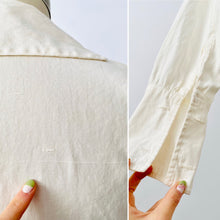 Load image into Gallery viewer, Vintage 1920s Bob Evans white cotton duster coat
