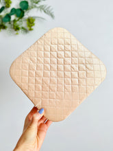 Load image into Gallery viewer, Vintage 1930s pastel quilted satin trinket boxes
