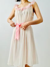 Load image into Gallery viewer, Vintage 1960s pastel pink lingerie slip
