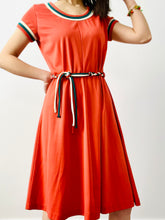 Load image into Gallery viewer, Vintage watermelon red dress
