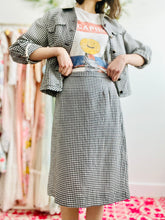 Load image into Gallery viewer, Vintage Nelly Don Houndstooth Dress Set
