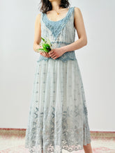 Load image into Gallery viewer, Vintage 1920s style lace dress
