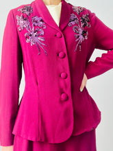 Load image into Gallery viewer, Vintage 1940s rayon dress set
