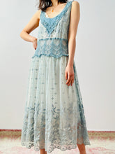 Load image into Gallery viewer, Vintage 1920s style lace dress
