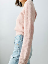 Load image into Gallery viewer, Pastel Pink V Neck Sweater
