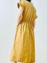 Load image into Gallery viewer, Mustard color day dress
