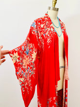 Load image into Gallery viewer, Vintage 1920s silk Japanese kimono traditional sleeves

