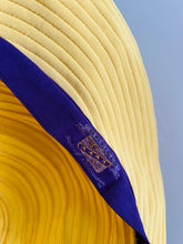 Load image into Gallery viewer, Vintage 1930s yellow sun hat
