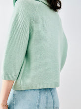 Load image into Gallery viewer, Vintage 1940s turquoise cardigan
