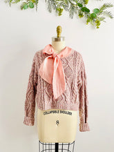 Load image into Gallery viewer, Mauve pink crop sweater
