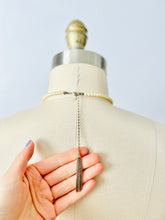 Load image into Gallery viewer, Vintage faux pearls statement necklace
