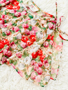 Vintage daisy blossom floral dress