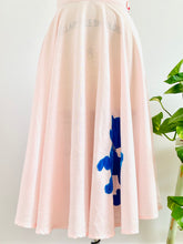Load image into Gallery viewer, Vintage 1950s Pink Novelty Cotton Skirt with Poodle
