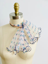 Load image into Gallery viewer, mannequin display a 1940s polka dot scarf 
