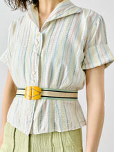 Load image into Gallery viewer, Vintage 1940s pastel top
