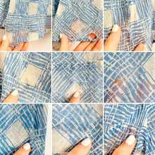 Load image into Gallery viewer, Vintage 1920s blue cotton voile dress
