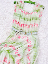 Load image into Gallery viewer, Antique Edwardian French adjustable ribbon sash

