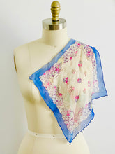 Load image into Gallery viewer, Vintage 1930s Dreamy Floral Silk Scarf
