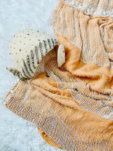 Load image into Gallery viewer, Vintage 1920s Art Deco peach color beaded silk flapper dress
