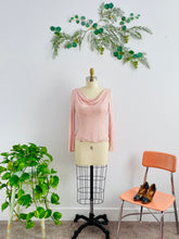 Load image into Gallery viewer, mannequin display a beaded vintage pink top 
