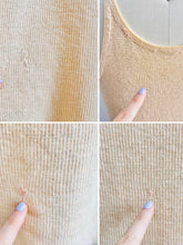 Load image into Gallery viewer, 1920s Peach Color Light Wool Lingerie Slip
