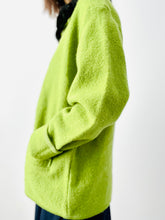 Load image into Gallery viewer, Vintage forest green wool jacket
