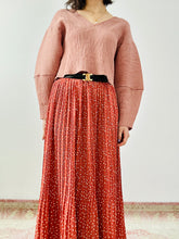 Load image into Gallery viewer, Dusty pink crinkled top
