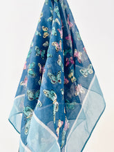Load image into Gallery viewer, Vintage Butterflies Novelty Print Scarf
