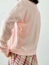 Load image into Gallery viewer, Vintage 1940s pink embroidered cardigan
