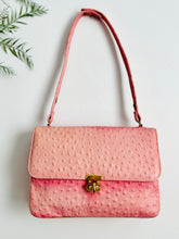 Load image into Gallery viewer, Vintage 1960s pink embossed leather purse
