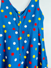 Load image into Gallery viewer, Vintage polka dots romper/playsuit
