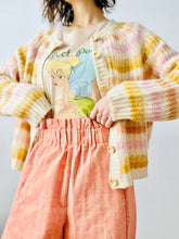 Load image into Gallery viewer, Pastel stripes cardigan/sweater

