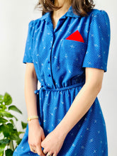 Load image into Gallery viewer, Vintage 1970s novelty print uniform dress
