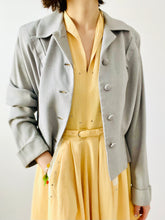 Load image into Gallery viewer, Vintage 1940s gray jacket
