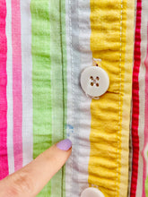 Load image into Gallery viewer, Vintage 1970s pastel stripes jacket
