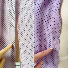 Load image into Gallery viewer, Vintage lilac color dotted scarf
