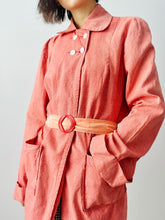 Load image into Gallery viewer, Vintage 1940s pink chore jacket
