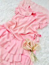Load image into Gallery viewer, Vintage 1920s pink silk dress
