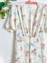 Load image into Gallery viewer, Vintage 1930s Radcliffe Rayon Floral Lingerie Dressing Gown
