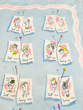 Load image into Gallery viewer, Vintage 1930s Silk Novelty Print Scarf
