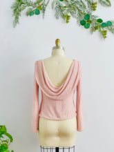Load image into Gallery viewer, mannequin display a beaded vintage pink top with low back design
