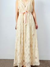 Load image into Gallery viewer, Vintage 1930s style lace dress
