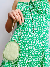 Load image into Gallery viewer, Antique 1920s pastel green beaded flapper bag
