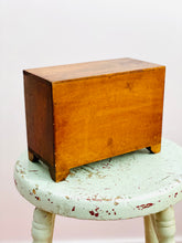 Load image into Gallery viewer, Vintage 4 drawers wooden trinket box
