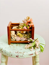Load image into Gallery viewer, Vintage wooden trinket box with lid

