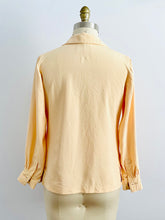 Load image into Gallery viewer, Vintage 1940s monogrammed jacket apricot color blouse
