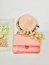 Load image into Gallery viewer, Vintage 1930s pastel pink millinery hat
