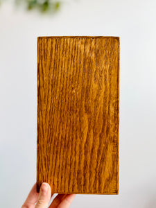 Vintage divided wooden trinket tray