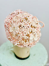 Load image into Gallery viewer, Vintage pastel pink millinery hat
