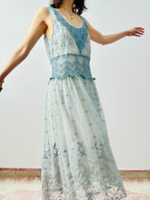 Load image into Gallery viewer, Vintage 1920s style lace dress

